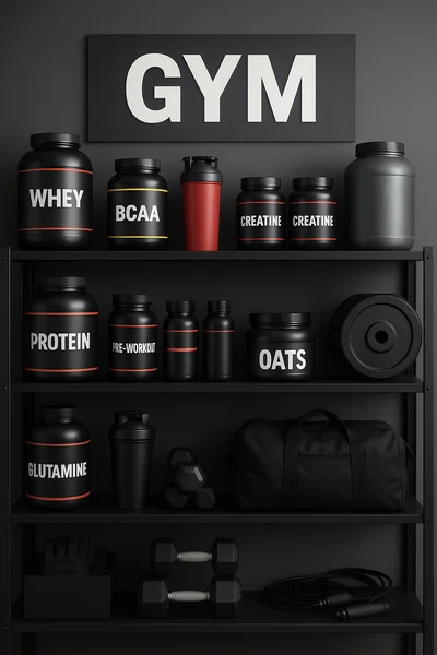 Accesorios y Suplemento Para el GYM