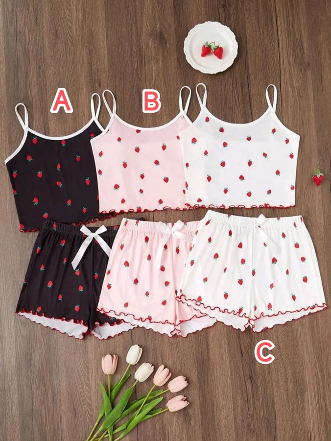 Juego blusa y short