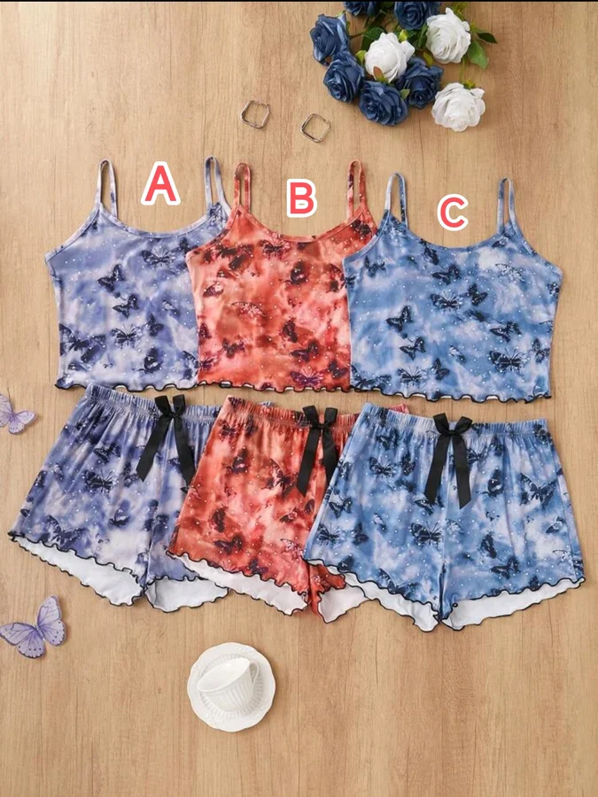 Juego short y blusa